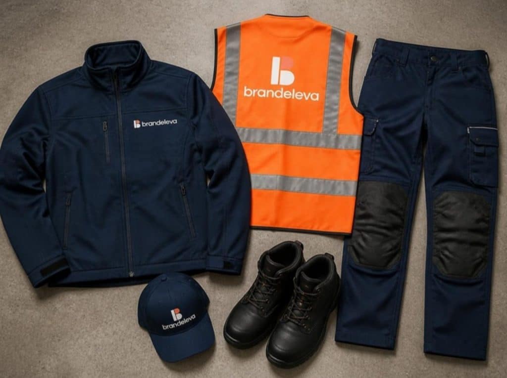 Tenue de chantier complète marquée Brandeleva